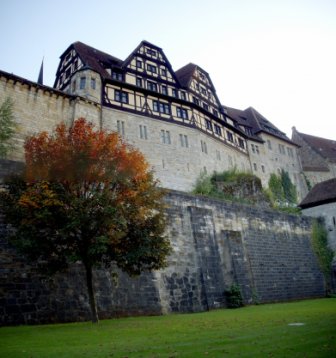 A view of the Prince's Palace from outside